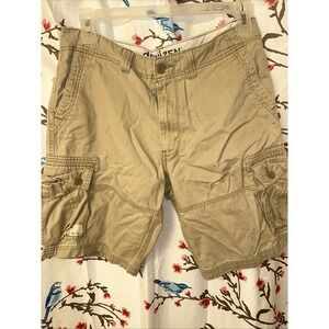 Levi's Denizen Relaxed Fit Cargo Skater Grunge Shorts 10in Inseam Men's 36